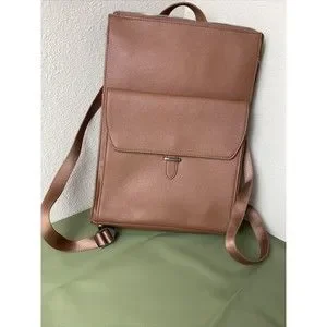 Samsonite Bags Womens Samsonite Executive Leather Brown Convertible Backpack Poshmark